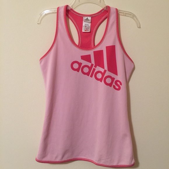 adidas Tops - Adidas | Climalite Racerback Tank Pink Size Large